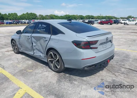2021 Honda Accord Sport 2.0T from USA, damaged, VIN 1HGCV2F32MA005827